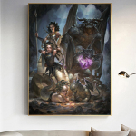 DINGPU 5D DIY t&auml;isteemantmaal tikkimismustrid ristpistes kivikivid k&auml;sitsi valmistatud kunst kodukaunistuse kingitus 20X30CM