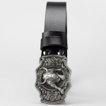 Meeste Cow Bull sileda pandlaga tsingisulamist v&ouml;&ouml; Meeste punk rock ehtsast nahast rihmad vabaaja meeste aksessuaarid 110cm