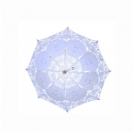 Puuvillane pitst&ouml;&ouml;tlemisprotsess Western Palace Lady pidulik pits vihmavari Pruudi vihmavari # suur beež 43cm 26cm valge