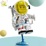 518tk Kosmose astronauti figuurid ehitusplokid City Aerospace kosmonautide nukk mudel tellised ehitusm&auml;nguasi lastele