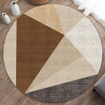 Moodne tiigri &uuml;mmargune vaip elutuppa libisemisvastase vooditoa p&otilde;randamatt Arvutitooli ala Vaibad Laste vaip ja vaibad 100cm/120cm 100cmx100cm