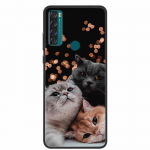 TCL 20 SE &uuml;mbris 205 pehme silikoonist lahe koomiksikohver TCL 20B 6159K tagakaas TCL 20 R 5G 20SE &uuml;mbristele Fashion TPU Funda TCL 20 SE