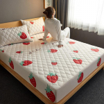 Mugav voodipesu veekindel liibuv 360&deg; k&otilde;ikeh&otilde;lmav voodikaitse Simmonsi kaitsemadrats sobituv madratsi kate 2pcs Pillowcase