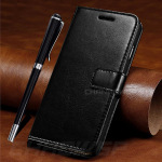 Nahast rahakoti &uuml;mberp&ouml;&ouml;ratav raamatu&uuml;mbris Samsung Galaxy A23 A22 A32 A42 A52 A72 Huawei P50 P40 Honor 50 Pro Redmi Note 11 10 10C iPhone 13 12 11 Cover Fundas jaoks iPhone 7 Plus must