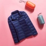 Naiste talvekrae &uuml;hev&auml;rviline pikkade varrukatega &otilde;huke, kerge vabaaja sulejope S-7XL 6XL