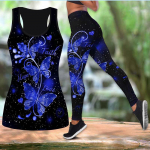 Butterfly Leaf Print Jooga komplekt naistele Moodne 3D Prinditud Treening Retuusid Fitness Sport K&otilde;rge v&ouml;&ouml;kohaga vabaaja joogap&uuml;ksid M
