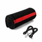 SEAMETAL karusnahast roolikate autole universaalne 38cm punutud auto rooli kaitsekate Nahast libisemisvastased siseosad