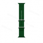 Ookeani rihm Apple'i kellarihmale 49mm 45mm 44mm 40mm 41mm 42mm 49 45 mm silikoonkorrea k&auml;ev&otilde;ru iWatch Ultra seeria 7 6 3 se 8 49mm