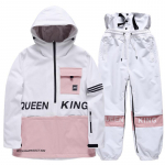 Meeste ja naiste suusakost&uuml;&uuml;m hoodie kost&uuml;&uuml;m lumelaua topelt suusakapuuts tuulekindel soe suusakost&uuml;&uuml;m XS