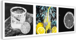 L&otilde;uenditr&uuml;kk Drink with Lemon Panorama 90x30 kollane