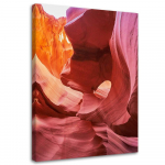 L&otilde;uenditr&uuml;kk Antelope Canyon Usa 40x60 roosa