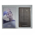 BTS Proof HYBE Lucky Draw kaardid