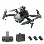 Kaugjuhtimispuldiga droon Dauli kaameraga 6K optilise voolu positsioneerimine takistuste v&auml;ltimise harjadeta 4K 1 battery must