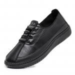 Uued kevadised mugavad lamedad naiste vabaajajalatsid hingavad kerged libisemiskindlad jalatsid 35 must