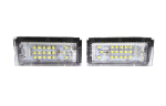 BMW E46 lampki tablicy rejestracyjnej LED 2x650lm, zestaw 2szt