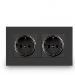 16A Euroopa standard Saksa USB seinapaneel varjatud topelt Euroopa topelt Euroopa standard Saksa standard voolupistikupesa A6