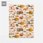 Cartoon Print Visketekk Lastele Fliisist flanellist voodikate &Otilde;huke tekk, armas 80x100cm