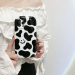 Ins Cow Pattern Imd pehme silikoonkaitse Smiley k&auml;ev&otilde;ru telefoni&uuml;mbris iPhone 13 Pro Max 12 11 Promax Cute Cartoon Back Cpa jaoks For iphone 11
