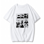 Anime Jujutsu Kaisen T-s&auml;rk Jaapani Figuuri Ulzzang L&otilde;bus koomiks Gojo Satoru&Yuji Itadori Print Loose Chic Harajuku Punk Women T-s&auml;rk XL