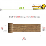 PVC Kodu p&otilde;randakleebised Veekindel isekleepuv elutoa tapeet Kodukaunistus 20x300cm C