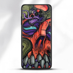 Korpus Poco X3 NFC M3 Pro M3 F3 F1 Capa jaoks Mi Note 10 Pro Lite Caso jaoks Xiaomi CC9 Pro A3 A2 Lite Fashion Samurai Demoni jaoks Mi Poco F3 GT