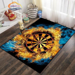 J&auml;&auml; ja tule noolem&auml;ngu mustriga vaip Mood noolem&auml;ng Pehme matt Kingitused spordis&otilde;pradele Kodune p&otilde;randamatt &otilde;ues m&auml;ngumatt 40cm x 60cm