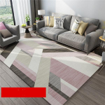 Moodne geomeetriliste mustritega vaip Lihtne pestav vaip libisemiskindel p&otilde;randavaip salongimati jaoks Kodu Magamistoa Elutoa vaip 120x160cm