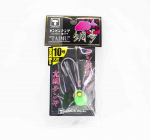 Jackall Bin Bin Tenya Taimu Volfram nr. 10L/35 grammi Chart Glow (5284)