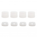 8 pakk silikoonist lekkekindel kork, mis sobib Stanley 40 untsi tassi trumliga 30 untsi veevastase Cu S4W8 jaoks white-8pack