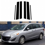 Auto samba postid Ukse akna trimmi katte kleebised Mazda 5 Premacy 2011 2012 2013 2014 2015 2016 2017 2018 Auto Styling jaoks