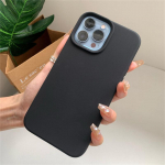 iPhone 15 14 13 Pro Max Case jaoks Luksuslik vedel silikoonist telefoni&uuml;mbris iPhone 11 12 Pro Max X XR 7 8 14 Plus kaamera kaitse&uuml;mbrisele iPhone 15 Pro Max must