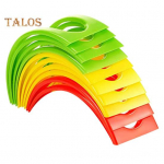 10 tk Taco hoidik, vastupidav kerge toidukvaliteediga v&auml;ike plastikust Taco riiulialus Mehhiko pannkookide tacode jaoks 10 pcs