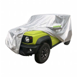 Auto kaitsekate v&auml;litingimustes T&auml;iskattega vihmap&auml;ikese UV-kaitse lukuga puuvillaga Suzuki Jimny 2007-2023 autotarvikutele 2007-2017