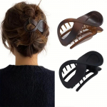 2tk Simple Style Juukseklambrid Akr&uuml;&uuml;l Matt Akr&uuml;&uuml;l Juuksek&uuml;&uuml;s Paksud Juuksehoidjad Juuste Stiilimiseks Aksessuaarid naistele ja t&uuml;drukutele