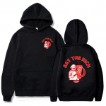 Doner Kebab Eat The Rich Hoodie Unisex Basic Unisex s&uuml;gis/talvised pulloverid Harajuku Couple Printed dressipluusid Streetwear kapuutsid 2XL
