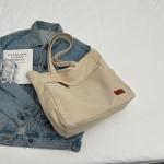 L&otilde;uendist kott Naiste &otilde;lakott, &otilde;pilase riidest kott Suure mahutavusega kaasaskantav kandekott beež