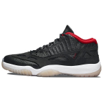 Air Jordan 11 Retro Low IE Bred 2021 Meeste Tossud Must Valge T&otilde;eliselt Punane 919712-023 42.5
