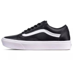 Vans Comfycush Old Skool Classic Tumble mustad unisex tossud, true white VN0A3WMAP3O 37