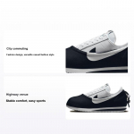 CLOT x Nike Cortez CLOTEZ Unisex tossud Must Valge DZ3239-002 36.5