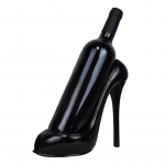 Uus k&otilde;rge kontsaga kinga veinipudeli hoidja Stiilne veiniriiuli kinkekorvi aksessuaarid punase kinga veiniriiuli jaoks Creative Bottle Hol one size must