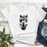 Alpaca Alpaca Animal Tees Funny Tee Design Armsad naiste unisex T-s&auml;rgid S