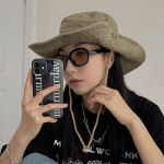 Blue Cowboy Bucket M&uuml;ts Stringiga Meeste Denim Rannak&uuml;bar naistele &Otilde;ues Kevadsuvi Kalamehem&uuml;ts Mood 56-58cm khaki