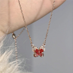V&auml;ike Butterfly Choker kaelakee Naiste iluketi ripats kaelas Armsad looma kaelakee ehted