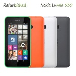 Renoveeritud Nokia Originaal Nokia Lumia 530 4.0 3G WIFI Mobiiltelefon 1 SIM-kaardiga Simple Set oranž