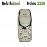 Renoveeritud Nokia 3330 Originaal Avatud Telefon GSM 900/1800 1 SIM-kaardiga No charger hall v&auml;rv