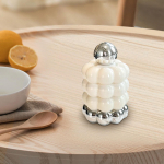 Hambaork hoiukarp Vannitoa kanister kaanega vatipall meigiharja padjandite hoidik