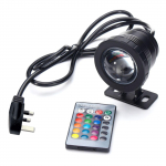 AC85-265V 10 W RGB LED veealune sukellamp kaugjuhtimispuldiga, 16 v&auml;rvi muutmine UK Plug