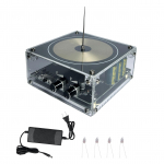 BT Music Arc Plasma Valjuh&auml;&auml;ldi Juhtmeta edastus Eksperiment Lauaarvuti M&auml;nguasja mudel Puutetundlik EU Plug kuld