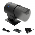 WiFi intelligentne ajastusega automaatne s&ouml;&ouml;tja akvaariumi kuldkala s&ouml;&ouml;tja 210 ml suure mahutavusega kalas&ouml;&ouml;tja mitmev&auml;rviline