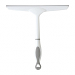 Klaasipuhasti rippuva auguga Mugav hoiustamine Ergonoomiline k&auml;epide, mugav k&auml;epide T-kujuline aknakaabits, universaalne klaasuksega du&scaron;&scaron; hall valge v&auml;rv